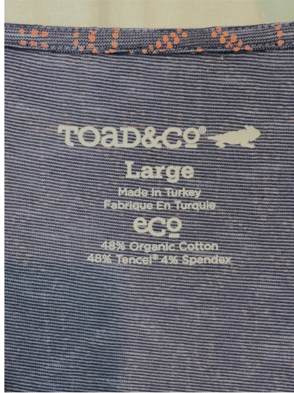 Toad & Co Women’s Cue Wrap Cafe Dress Large Pockets Organic Tencel Cotton - Picture 11 of 14
